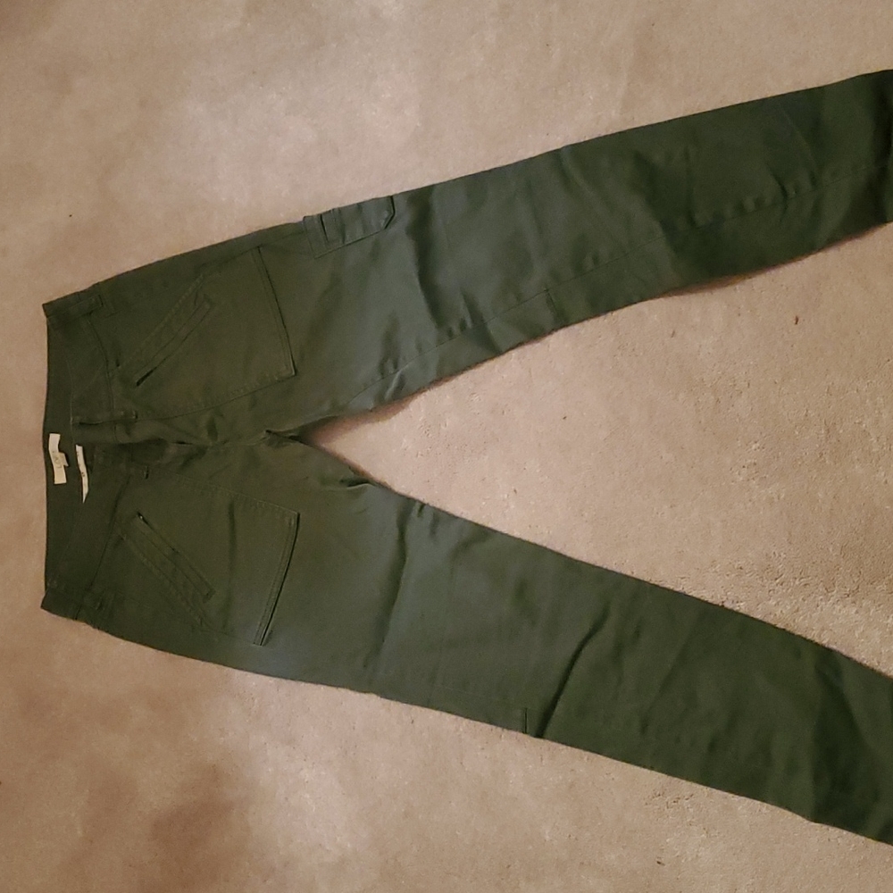 Olive casual pants
